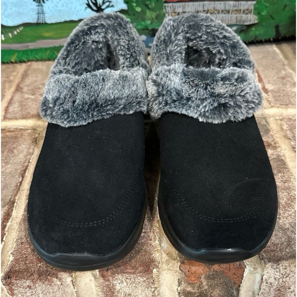 Skechers On-the-GO Joy Suede & Faux Fur Slip-Ons - Cozy Life